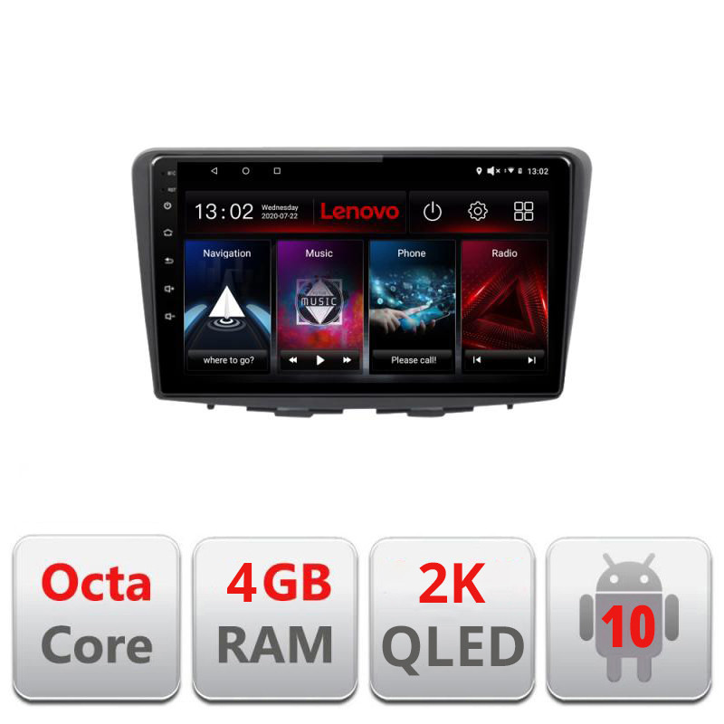 28582.jpg Navigatie dedicata Lenovo Suzuki Baleno L-baleno, Octacore, 4Gb RAM, 64Gb Hdd, 4G, QLED 2K, DSP, Carplay, Bluetooth - imagine 1