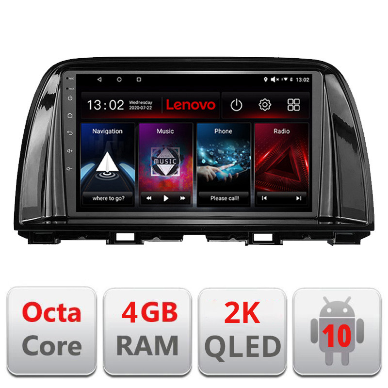 28655.jpg Navigatie dedicata Mazda CX5 2015-2017 Lenovo Octa Core cu Android Radio Bluetooth Internet GPS WIFI DSP 4+64 GB 4G kit-cx5-16+EDT-E509V2 - imagine 1