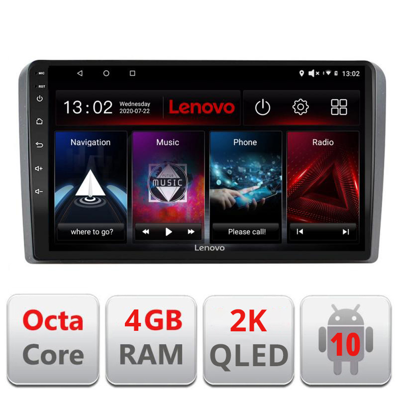 28659.jpg Navigatie dedicata Lenovo Iveco Daily 2007-2014 L-DAILY, Octacore, 4Gb RAM, 64Gb Hdd, 4G, QLED 2K, DSP, Carplay, Bluetooth - imagine 1