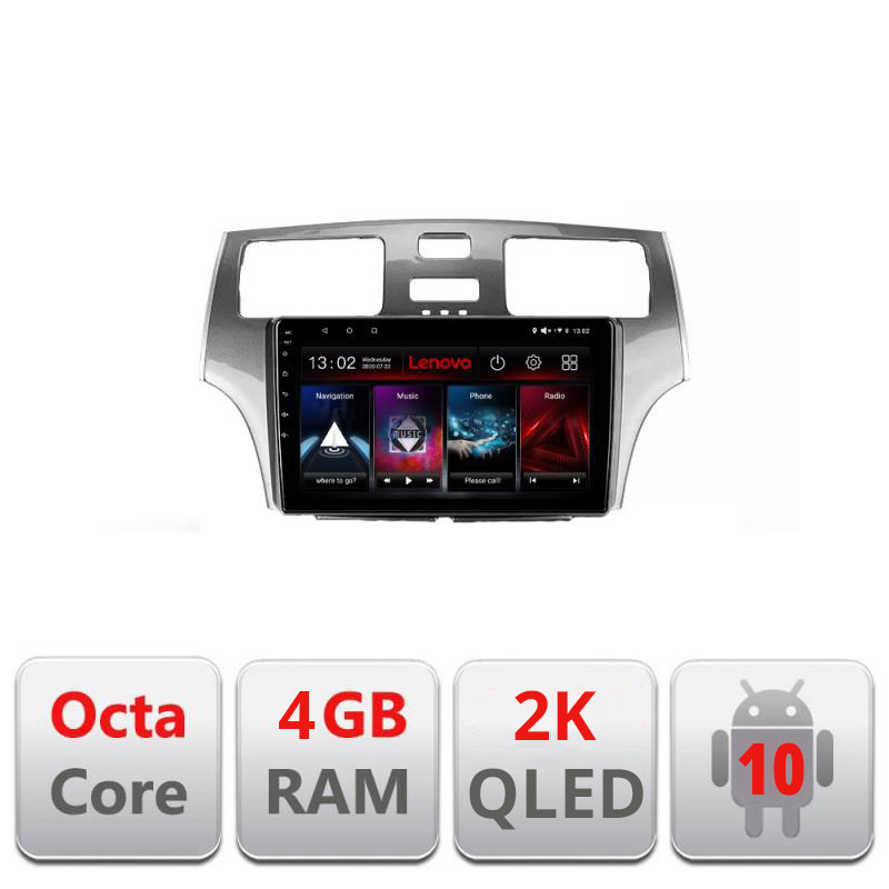 28689.jpg Navigatie dedicata Lenovo Lexus ES 2001-2006, Octacore, 4Gb RAM, 64Gb Hdd, 4G, QLED 2K, DSP, Carplay, Bluetooth - imagine 1