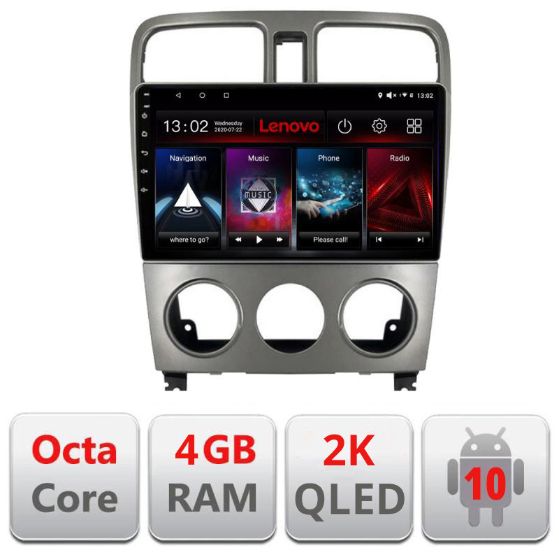 28711-1.jpg Navigatie dedicata Lenovo Subaru Forester 2004-2008 L-FORESTER , Octacore, 4Gb RAM, 64Gb Hdd, 4G, QLED 2K, DSP, Carplay, Bluetooth - imagine 1
