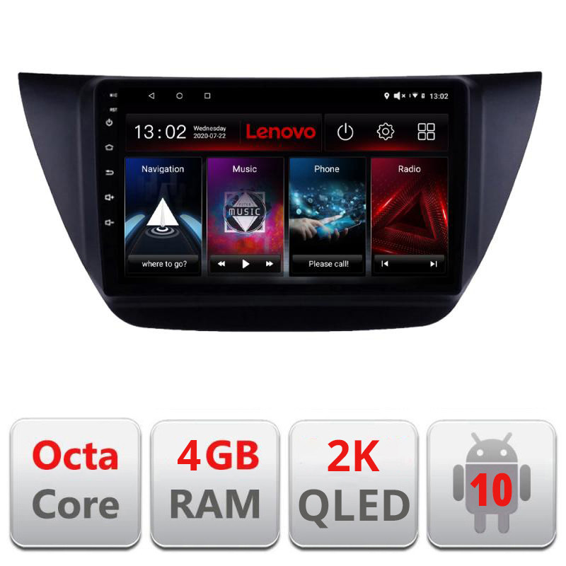 28811.jpg Navigatie dedicata Lenovo Mitubishi Lancer 2001-2007 L-LANCER07 , Octacore, 4Gb RAM, 64Gb Hdd, 4G, QLED 2K, DSP, Carplay, Bluetooth - imagine 1