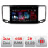 Navigatie dedicata Lenovo VW Sharan 2011-2020 L-SHARAN, Octacore, 4Gb RAM, 64Gb Hdd, 4G, QLED 2K, DSP, Carplay, Bluetooth