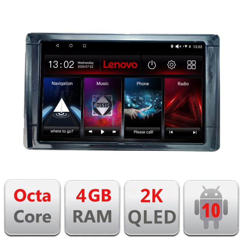 28995.jpg Navigatie dedicata Lenovo Toyota 2DIN L-TY2DIN, Octacore, 4Gb RAM, 64Gb Hdd, 4G, QLED 2K, DSP, Carplay, Bluetooth - imagine 1