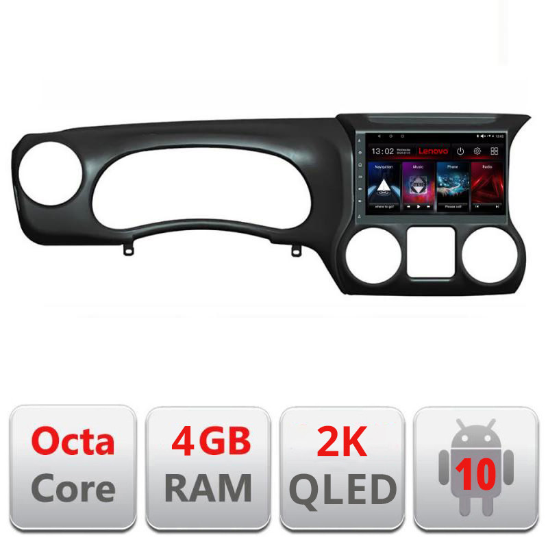 29023.jpg Navigatie dedicata Lenovo Jeep Wrangler 2011-2016 L-WR, Octacore, 4Gb RAM, 64Gb Hdd, 4G, QLED 2K, DSP, Carplay, Bluetooth - imagine 1