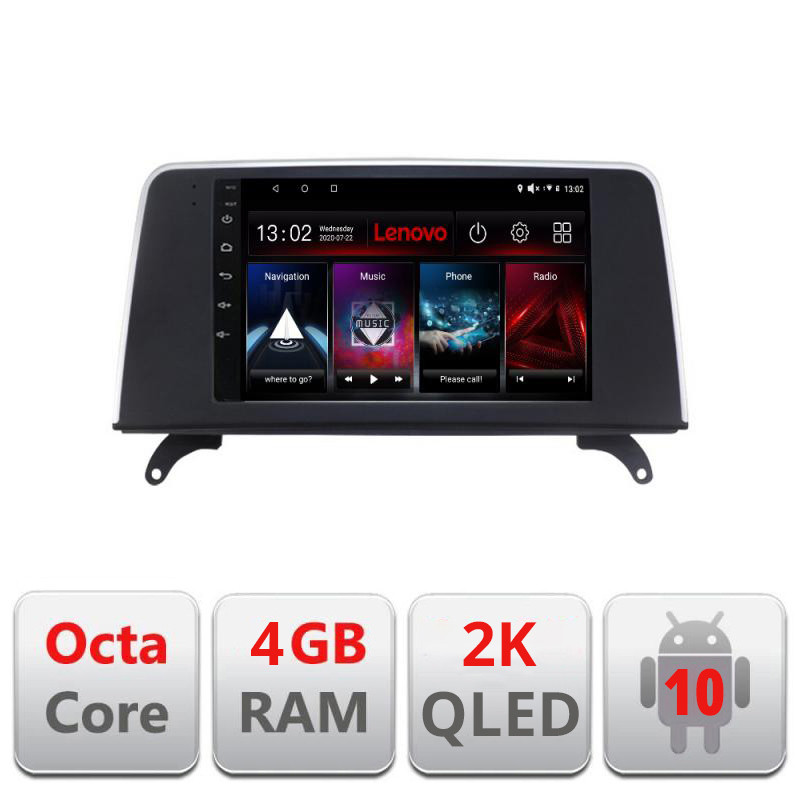 29031.jpg Navigatie dedicata Lenovo BMW X5 X6 2009-2014 CIC, Octacore, 4Gb RAM, 64Gb Hdd, 4G, QLED 2K, DSP, Carplay, Bluetooth - imagine 1