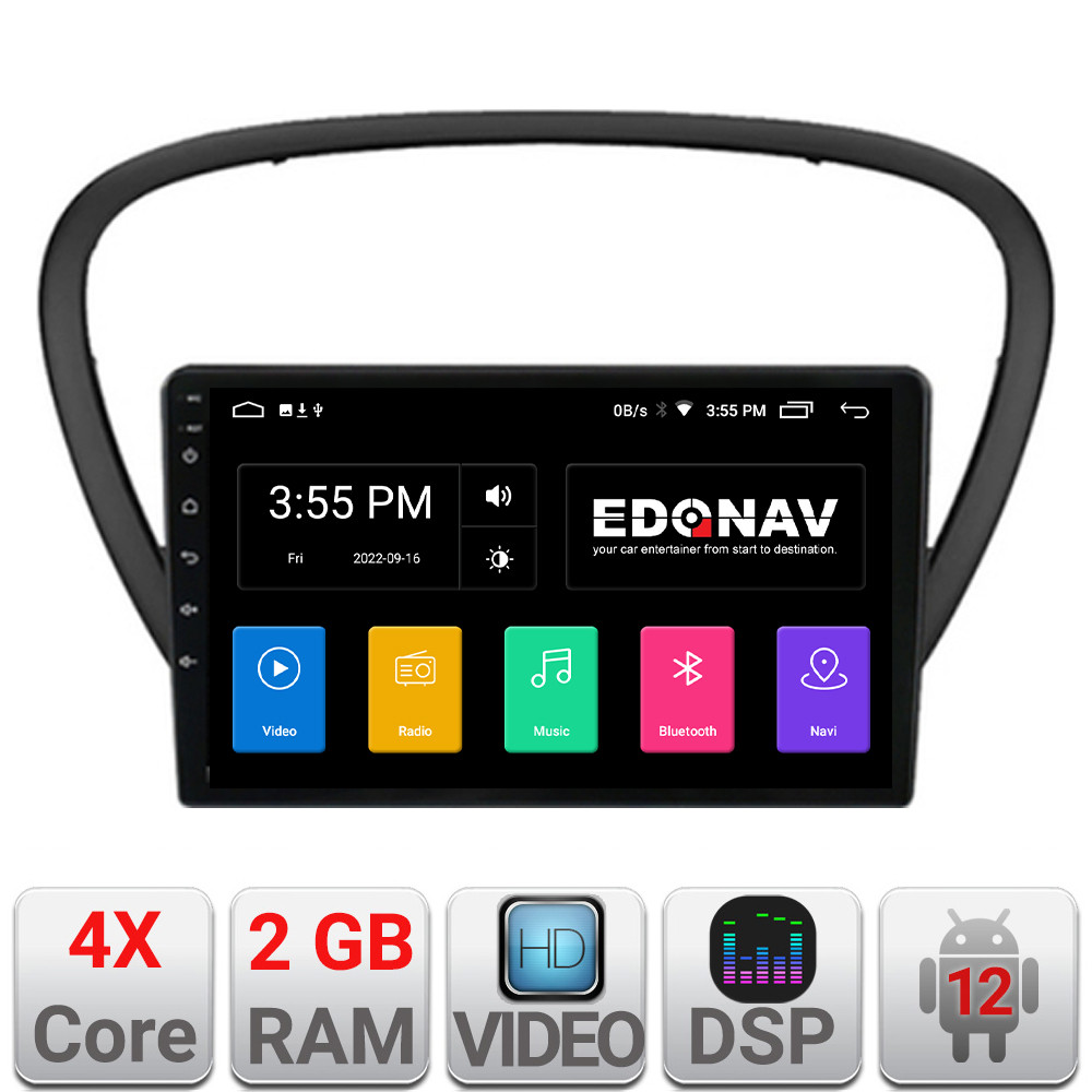 29091.jpg Navigatie dedicata Peugeot 607 Android radio gps internet 2+32 Kit-607+EDT-E209V2 - imagine 1