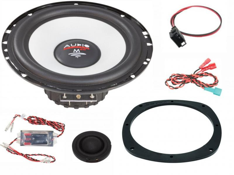 2943.jpg KIT Sistem component Dedicat Mercedes Sprinter m-fit 80w perfect fit pe doua căi Audio System German Sound - imagine 1
