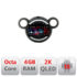 Navigatie dedicata Lenovo Mini 2011-2015 sistem CIC, Octacore, 4Gb RAM, 64Gb Hdd, 4G, QLED 2K, DSP, Carplay, Bluetooth - imagine 3