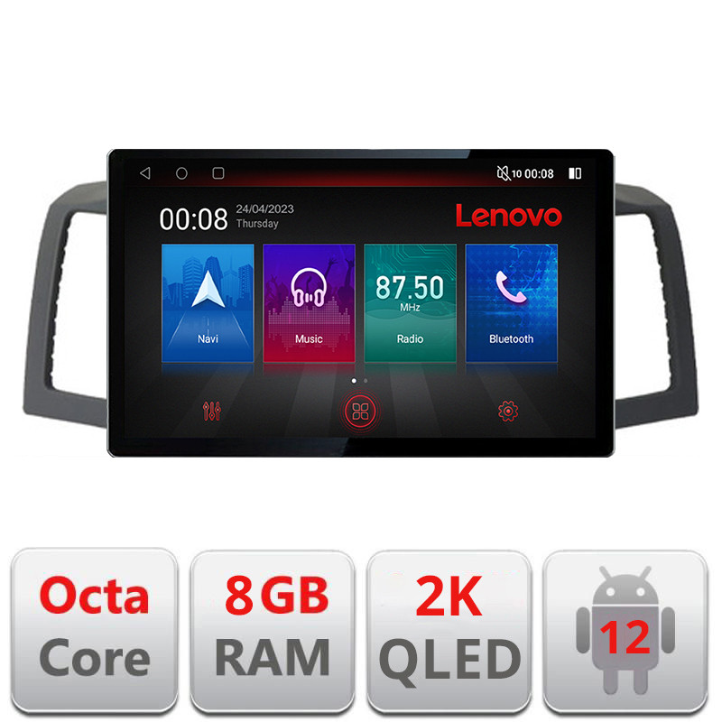 29595.jpg Navigatie dedicata Lenovo Jeep Grand Cherokee 2008-2010 , Ecran 2K QLED 13",Octacore,8Gb RAM,128Gb Hdd,4G,360,DSP,Carplay,Bluetooth - imagine 1