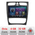 Navigatie dedicata Mercedes CLK facelift Android radio gps internet Octa core 4+32 Kit-facelift+EDT-E409