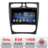 Navigatie dedicata Mercedes CLK facelift Android radio gps internet Lenovo Octa Core 8+128 LTE Kit-facelift+EDT-E609