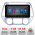Navigatie dedicata Hyundai I20 2011-2014 manual si automat  Android radio gps internet Lenovo Octa Core 4+64 LTE ecran de 10.33' wide Kit-i20-2012+EDT-E511-pro