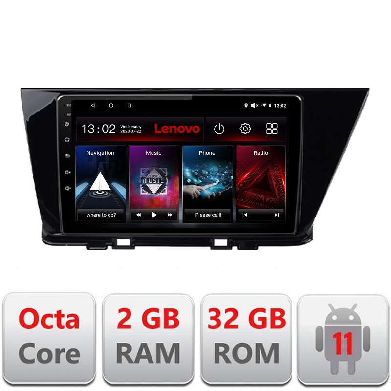 29809.jpg Navigatie dedicata Kia Niro 2017- Android radio gps internet Lenovo Octa Core 2+32 Kit-niro+EDT-E509-lite - imagine 1