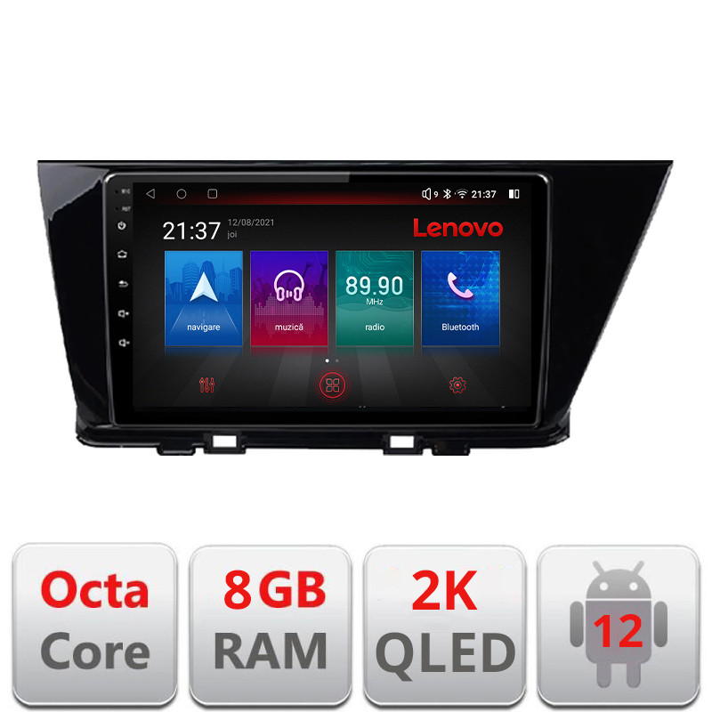 29813.jpg Navigatie dedicata Lenovo Kia Niro 2017-Octacore, 8 Gb RAM, 128 Gb Hdd, 4G, Qled 2K, DSP, Carplay AA, 360, Bluetooth - imagine 1