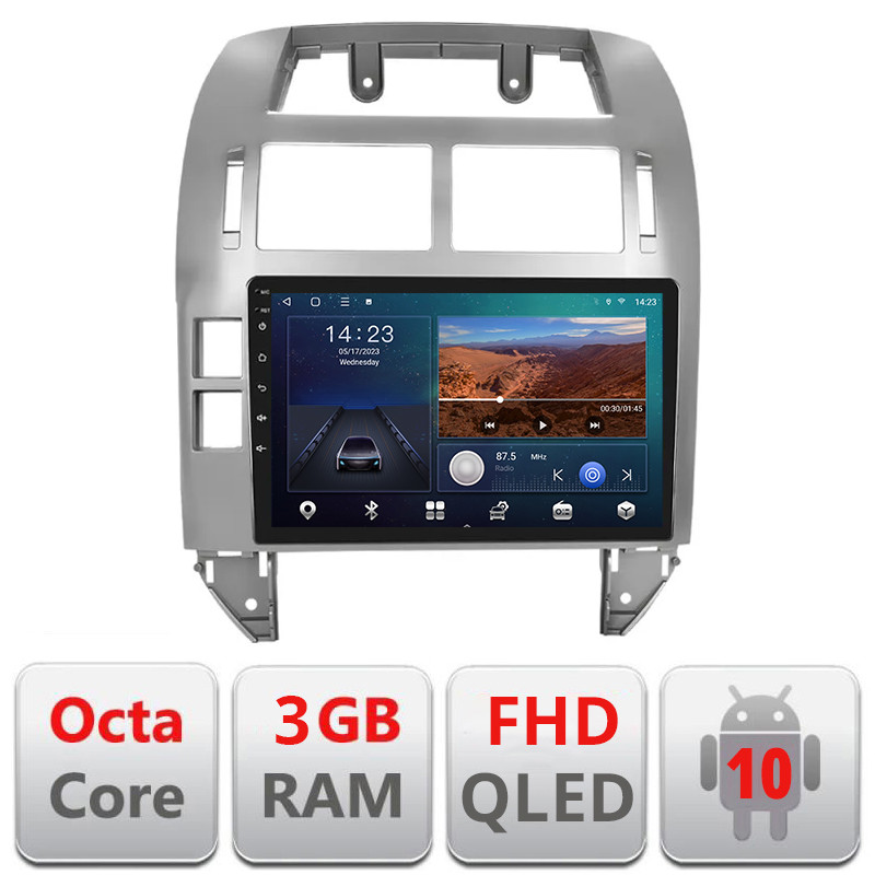 29829.jpg Navigatie dedicata VW Polo 2004-2011 Android radio gps internet quad core 3+32 carplay android auto Kit-polo+EDT-E309v3 - imagine 1