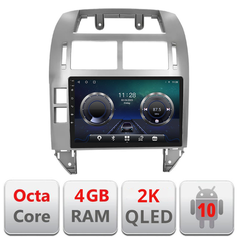 29833.jpg Navigatie dedicata VW Polo 2004-2011 Android radio gps internet Octa core 4+32 Kit-polo+EDT-E409 - imagine 1