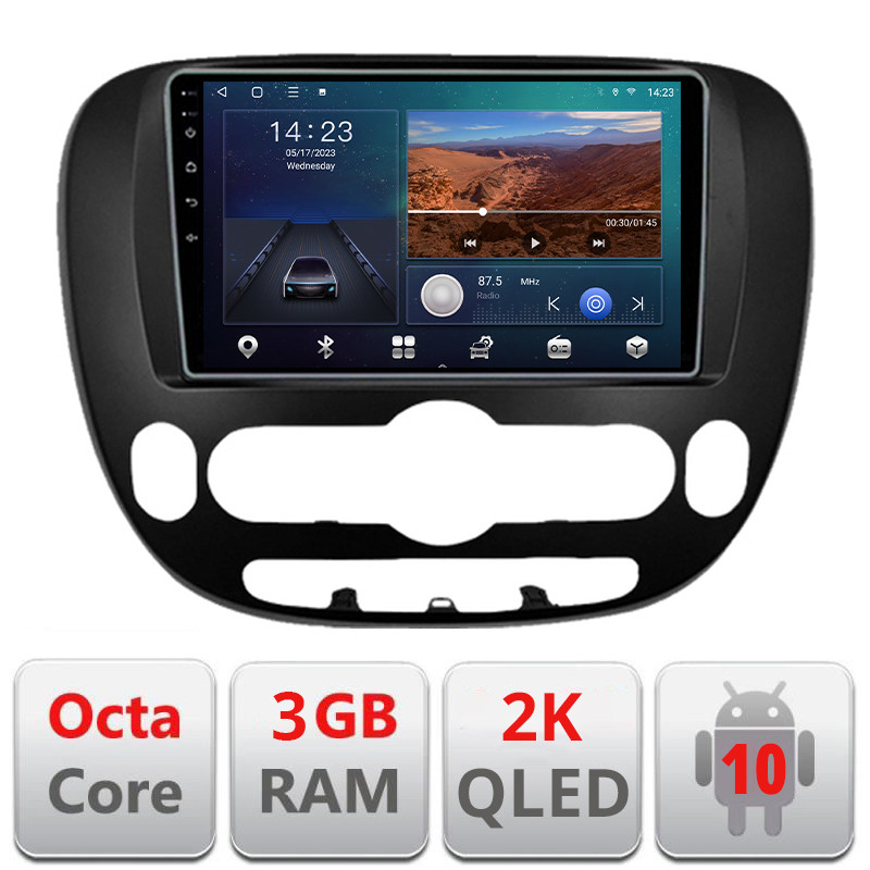 29859.jpg Navigatie dedicata Kia Soul 2014-2019 Android ecran Qled 2K Octa Core 3+32 carplay android auto Kit-soul-2014+EDT-E309v3-2K - imagine 1