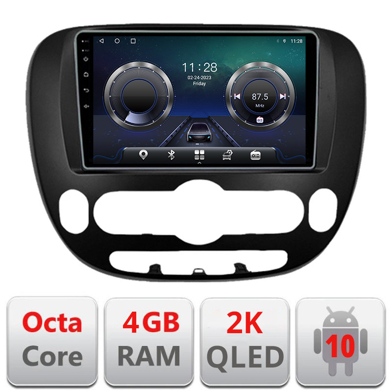 29863.jpg Navigatie dedicata Kia Soul 2014-2019 Android ecran Qled 2K Octa core 4+32 Kit-soul-2014+EDT-E409-2K - imagine 1