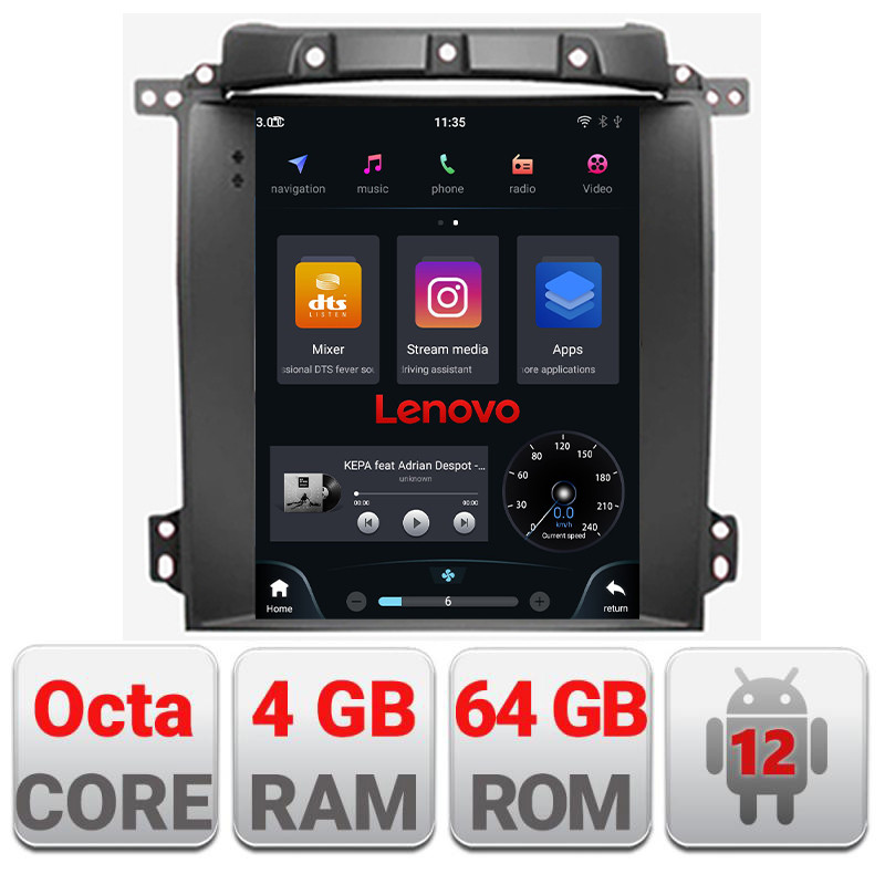 29899.jpg Navigatie dedicata Lenovo tip Tesla Kia Sorento 2004-2008,Qled 9.7",Octacore,4Gb RAM,64Gb Hdd,4G,DSP,Carplay,Bluetooth - imagine 1