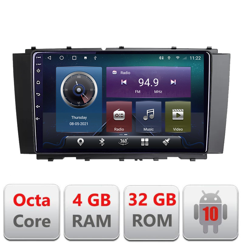 29935.jpg Navigatie dedicata Mercedes CLK W209 Android radio gps internet Octa core 4+32 Kit-w209+EDT-E409 - imagine 1