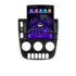 Navigatie dedicata Mercedes ML W163 1998-2005  Android radio gps internet quad core 2+32 ecran vertical 9.7" Kit-i20-2012+EDT-E708 - imagine 2