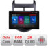 Navigatie dedicata Chevrolet Aveo 2010-2013 N-AVEO10 Lenovo ecran 13" 2K 8+128 Android Waze USB Navigatie 4G 360 Toslink Youtub