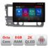 Navigatie dedicata Honda Civic Sedan N-044 Lenovo ecran 13" 2K 8+128 Android Waze USB Navigatie 4G 360 Toslink Youtube Radio KI
