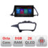 Navigatie dedicata Hyundai Sonata N-417 Lenovo ecran 13" 2K 8+128 Android Waze USB Navigatie 4G 360 Toslink Youtube Radio KIT-4