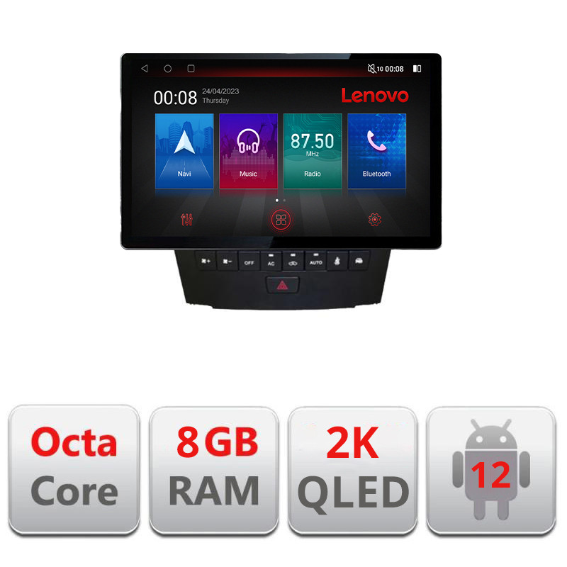 30518.jpg Navigatie dedicata Lexus GS-04 2004-2011 N- GS-04 Lenovo ecran 13" 2K 8+128 Android Waze USB Navigatie 4G 360 Toslink Youtube - imagine 1