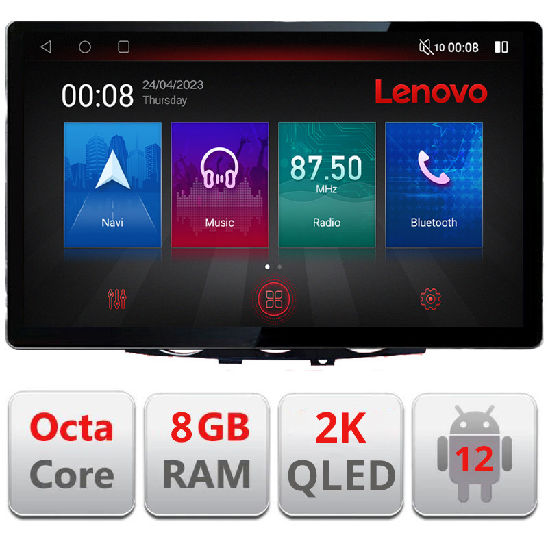 30550.jpg Navigatie dedicata Mazda RX8 2008-2011 Lenovo ecran 13" 2K 8+128 Android Waze USB Navigatie 4G 360 Toslink Youtube Radio kit-rx - imagine 1