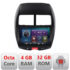 Navigatie dedicata MITSUBISHI ASX 2013-2017 C-026 Octa Core cu Android Radio Bluetooth Internet GPS WIFI 4+32GB - imagine 3