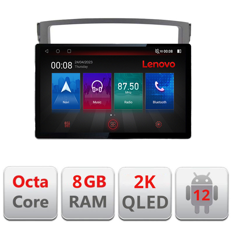 30620.jpg Navigatie dedicata Mitsubishi Pajero N-452 Lenovo ecran 13" 2K 8+128 Android Waze USB Navigatie 4G 360 Toslink Youtube Radio KI - imagine 1