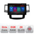Navigatie dedicata Toyota Hilux 2008-2014 N-143 Lenovo ecran 13" 2K 8+128 Android Waze USB Navigatie 4G 360 Toslink Youtube Rad