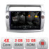 Navigatie dedicata Nakamichi Citroen C4 Quad Core 5230-088  Android Ecran 720P Quad Core 2+32 carplay android auto