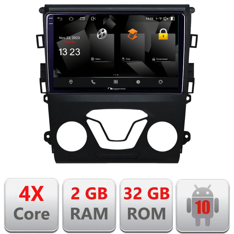 31503.jpg Navigatie dedicata Nakamichi Ford Mondeo 2013-2020 5230-377 Android Ecran 720P Quad Core 2+32 carplay android auto - imagine 1