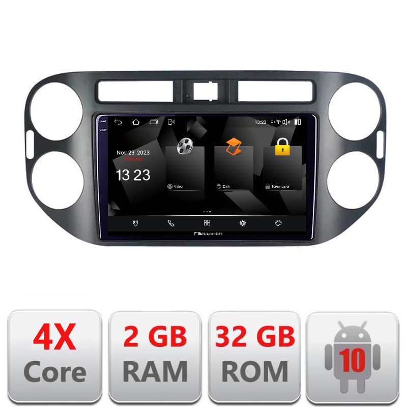 31521.jpg Navigatie dedicata Nakamichi VW TIGUAN- 2006-2016 5230-489 Android Ecran 720P Quad Core 2+32 carplay android auto - imagine 1