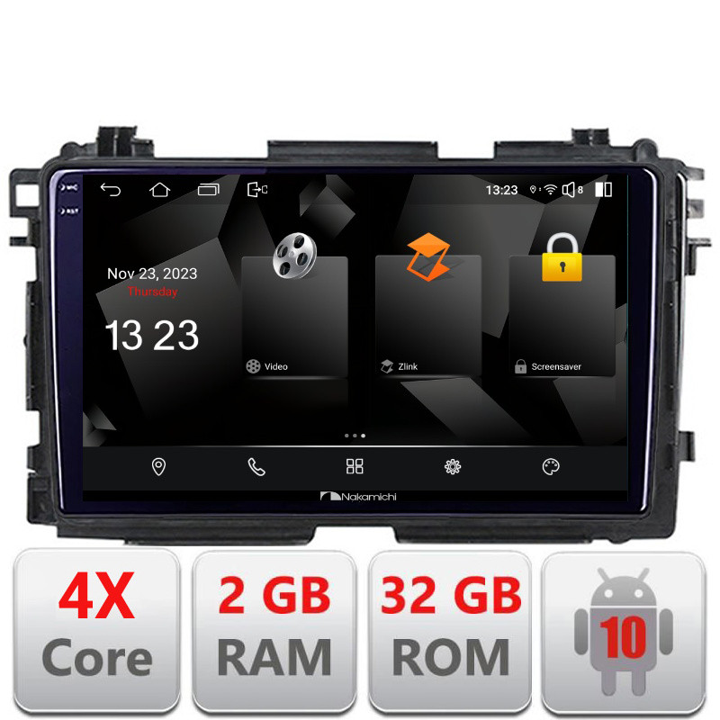 31705.jpg Navigatie dedicata Nakamichi Honda HR-V 2013-2018 Android Ecran 720P Quad Core 2+32 carplay android auto - imagine 1