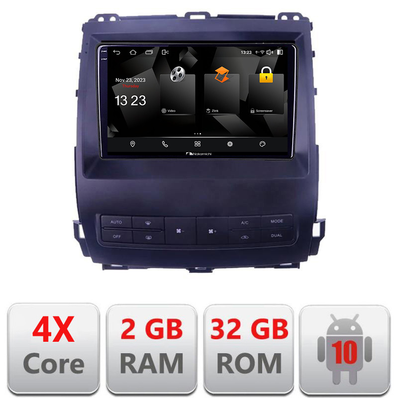 31727.jpg Navigatie dedicata Nakamichi Toyota Prado J120 2002-2009 5230- j120 Android Ecran 720P Quad Core 2+32 carplay android auto - imagine 1