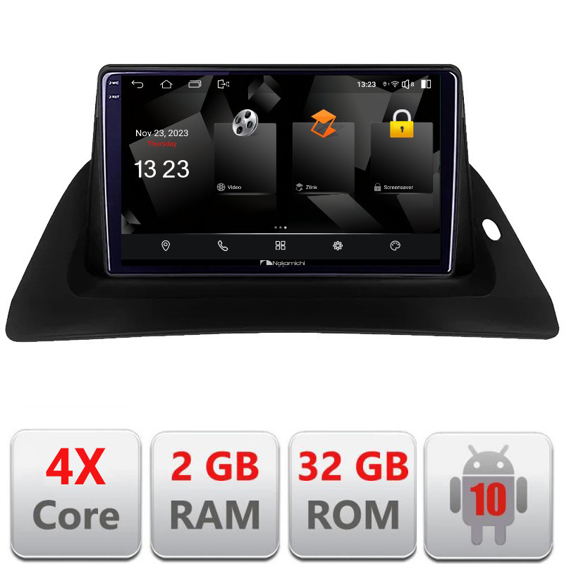 31739.jpg Navigatie dedicata Nakamichi Renault Kangoo Android Ecran 720P Quad Core 2+32 carplay android auto - imagine 1