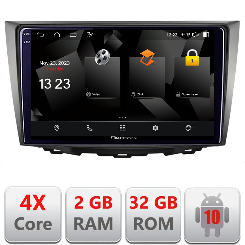 31743.jpg Navigatie dedicata Nakamichi Suzuki Kizashi 2009-2015 5230-KIZASHI Android Ecran 720P Quad Core 2+32 carplay android auto - imagine 1