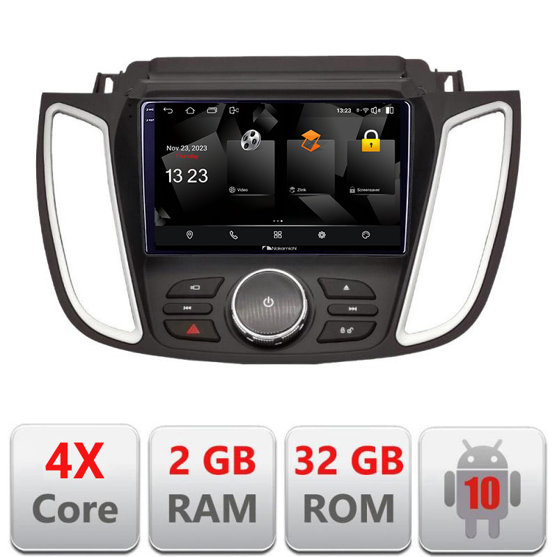 31747.jpg Navigatie dedicata Nakamichi Ford Kuga 2015-2020 SYNC2 si SYNC3 Android Ecran 720P Quad Core 2+32 carplay android auto - imagine 1