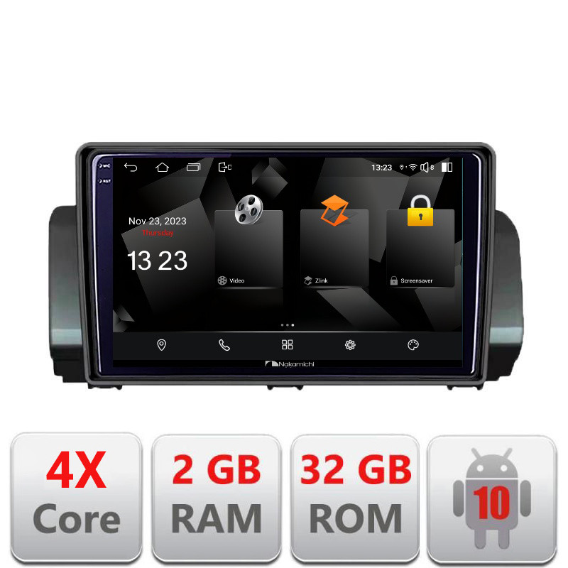 31757.jpg Navigatie dedicata Nakamichi Dacia Logan Sandero Jogger LOGAN-2022 fara ecran de fabrica Android Ecran 720P Quad Core 2+32 carplay android auto - imagine 1