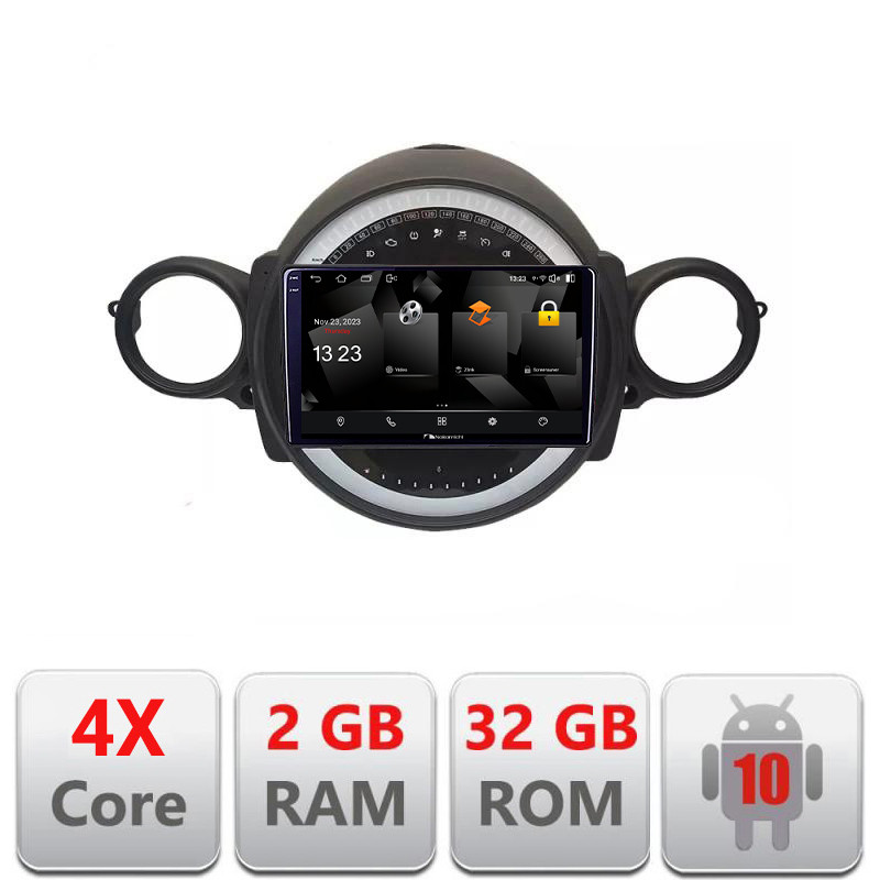31765.jpg Navigatie dedicata Nakamichi Mini 2007-2011 Android Ecran 720P Quad Core 2+32 carplay android auto - imagine 1
