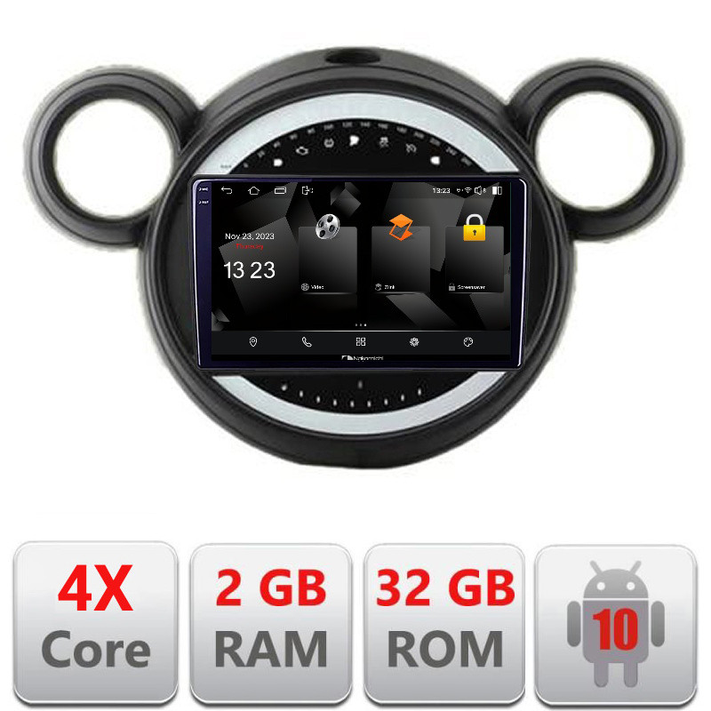 31767.jpg Navigatie dedicata Nakamichi Mini 2011-2015 sistem CIC Android Ecran 720P Quad Core 2+32 carplay android auto - imagine 1