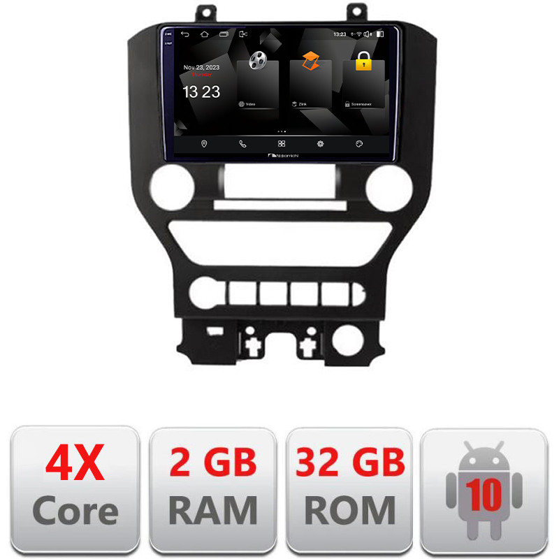 31783.jpg Navigatie dedicata Nakamichi Ford Mustang 2015-2020 5230-MUSTANG-NAVI Android Ecran 720P Quad Core 2+32 carplay android auto - imagine 1