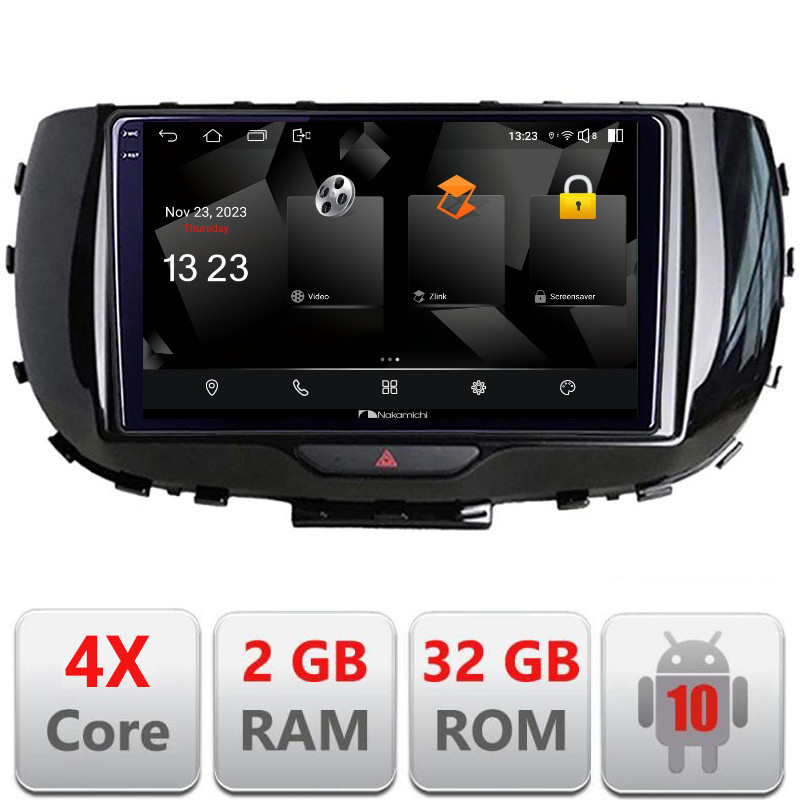 31863.jpg Navigatie dedicata Nakamichi Kia Soul 2020- 5230-soul Android Ecran 720P Quad Core 2+32 carplay android auto - imagine 1