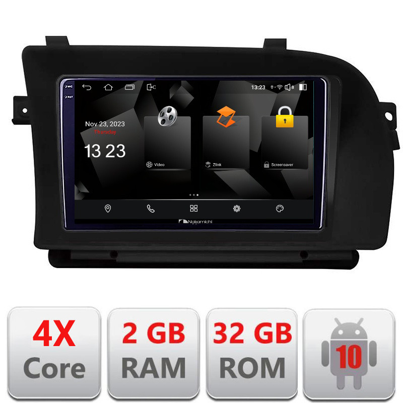31911.jpg Navigatie dedicata Nakamichi S Klass w221 Android Ecran 720P Quad Core 2+32 carplay android auto - imagine 1