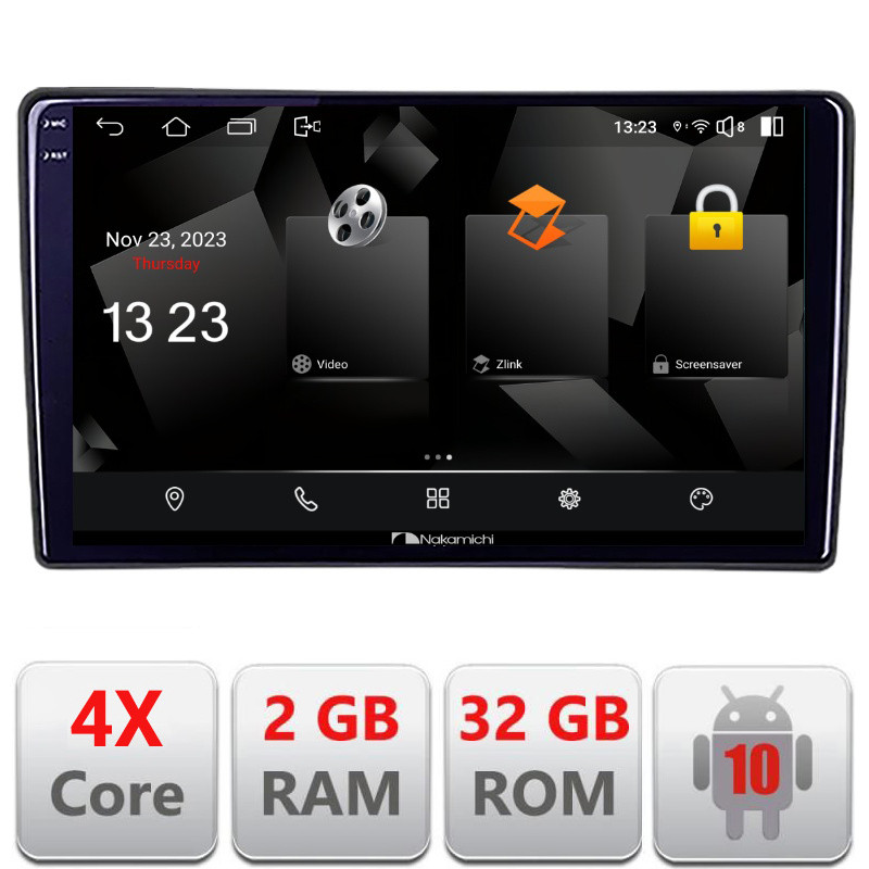 31917.jpg Navigatie dedicata Nakamichi BMW X5 X6 2007-2009 CCC Android Ecran 720P Quad Core 2+32 carplay android auto - imagine 1