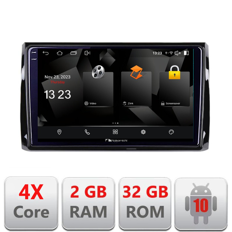 32057.jpg Navigatie dedicata Nakamichi Skoda Kodiaq 5230-KODIAQ Android Ecran 720P Quad Core 2+32 carplay android auto - imagine 1